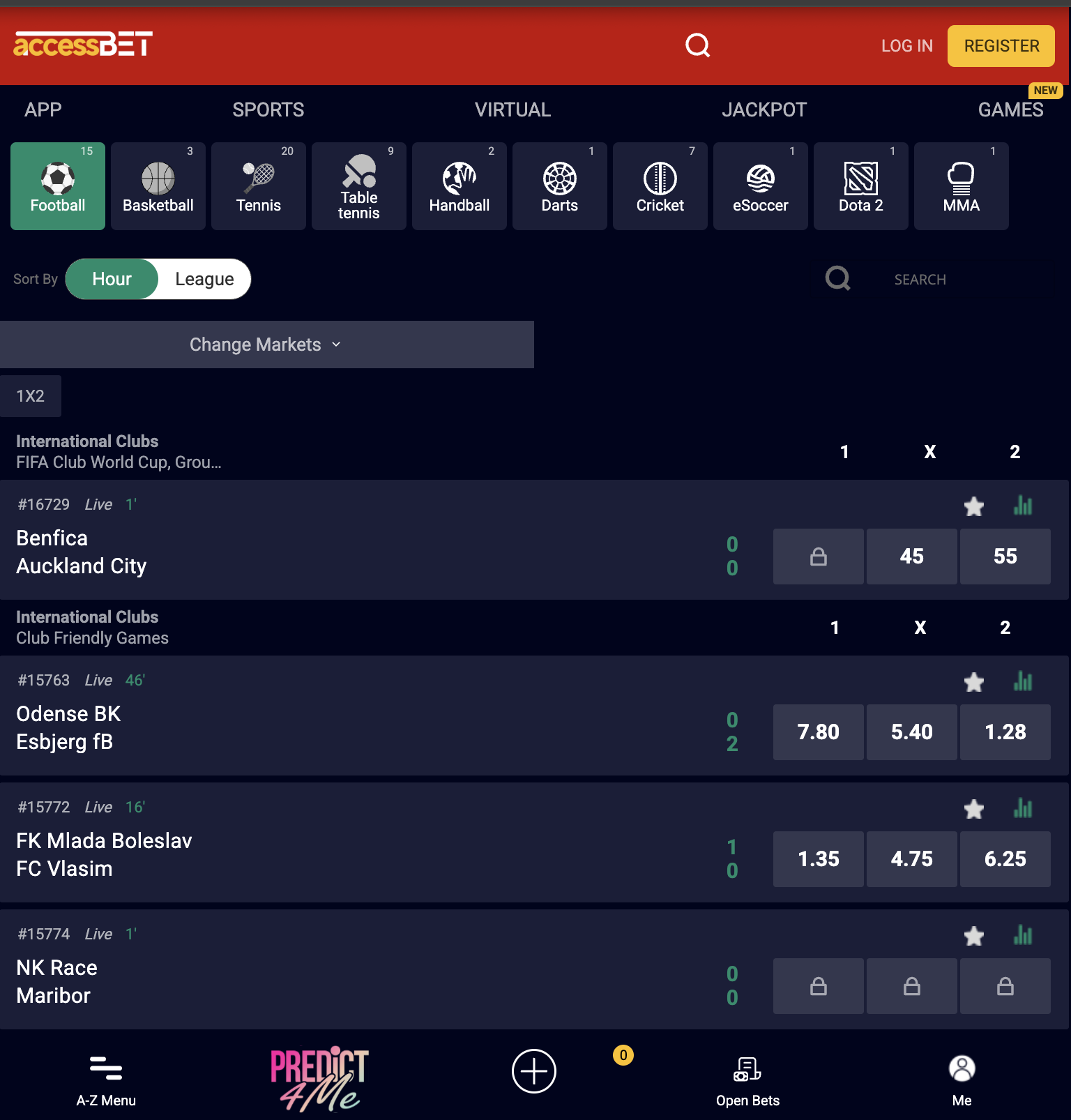 Accessbet live betting