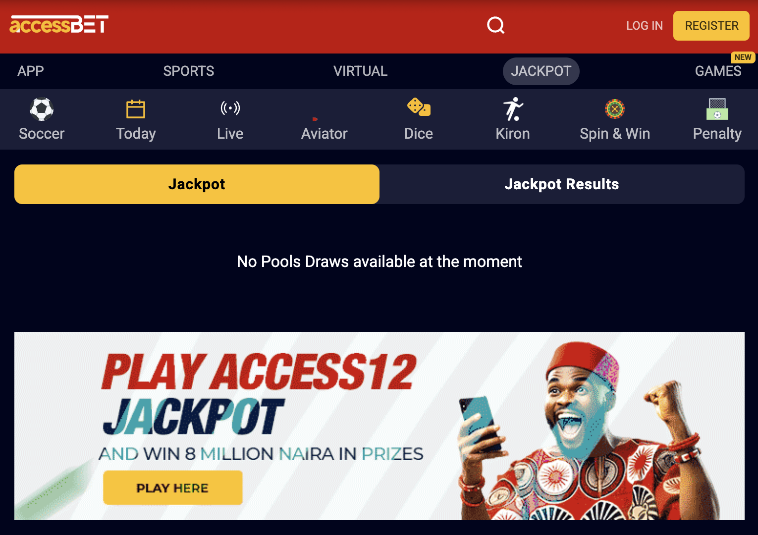 Accessbet bonus program
