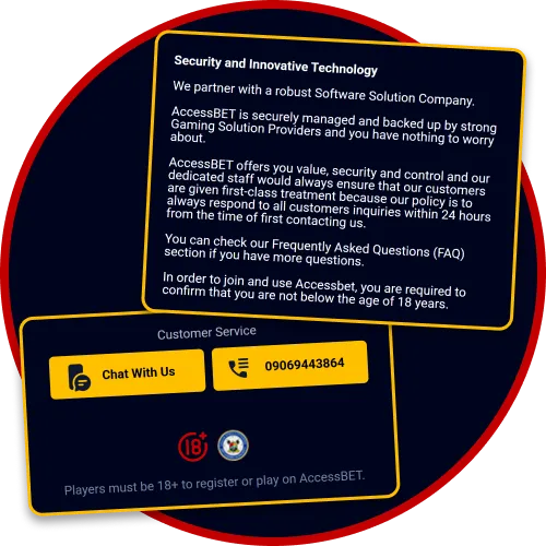 AccessBet app offers secure gaming for Nigerian players.