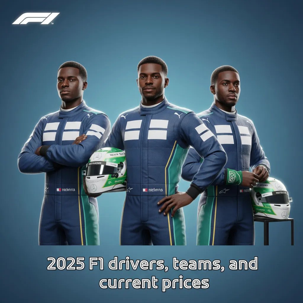 2025 F1 teams and drivers with example Constructors’ odds: Red Bull 1.40, Ferrari 4.00, McLaren 4.50; some seats TBA.