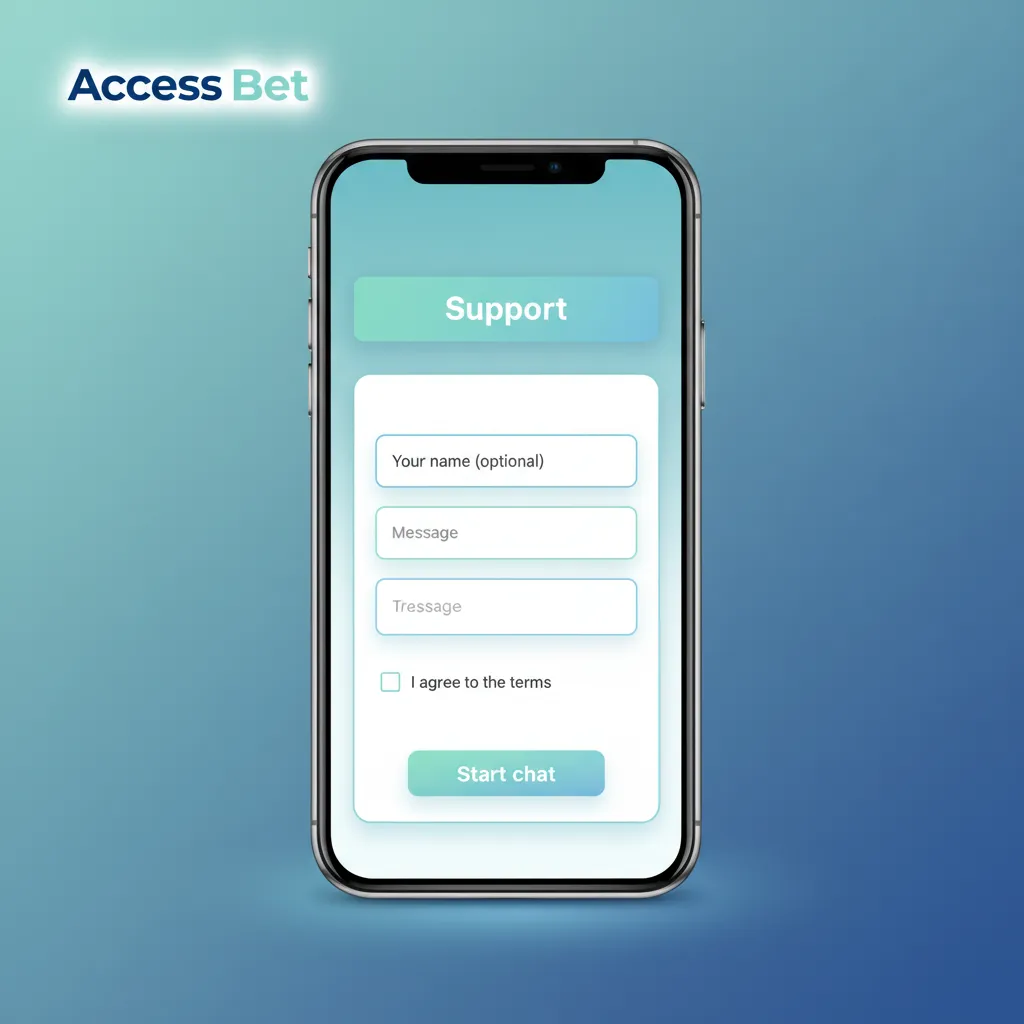 iOS app support screen with 24/7 live chat, email ticket, Nigeria phone line, and WhatsApp link; chat is fastest.