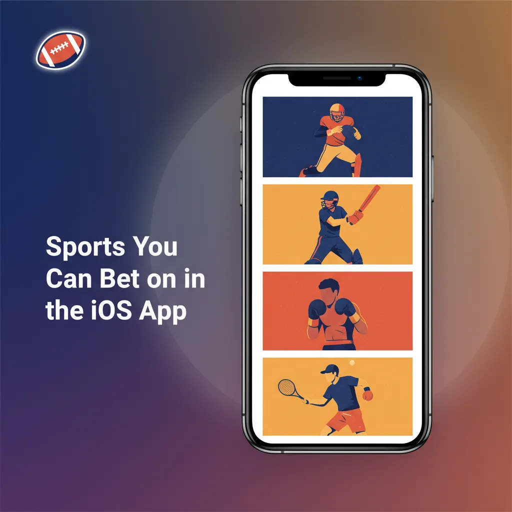 iOS betting app sports: Football, Basketball, Tennis, Table Tennis, Boxing, MMA/UFC, Cricket, Esports, Ice Hockey, Volleyball